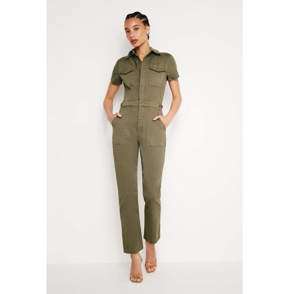 Good American Fit for Success Jumpsuit - Fatigue